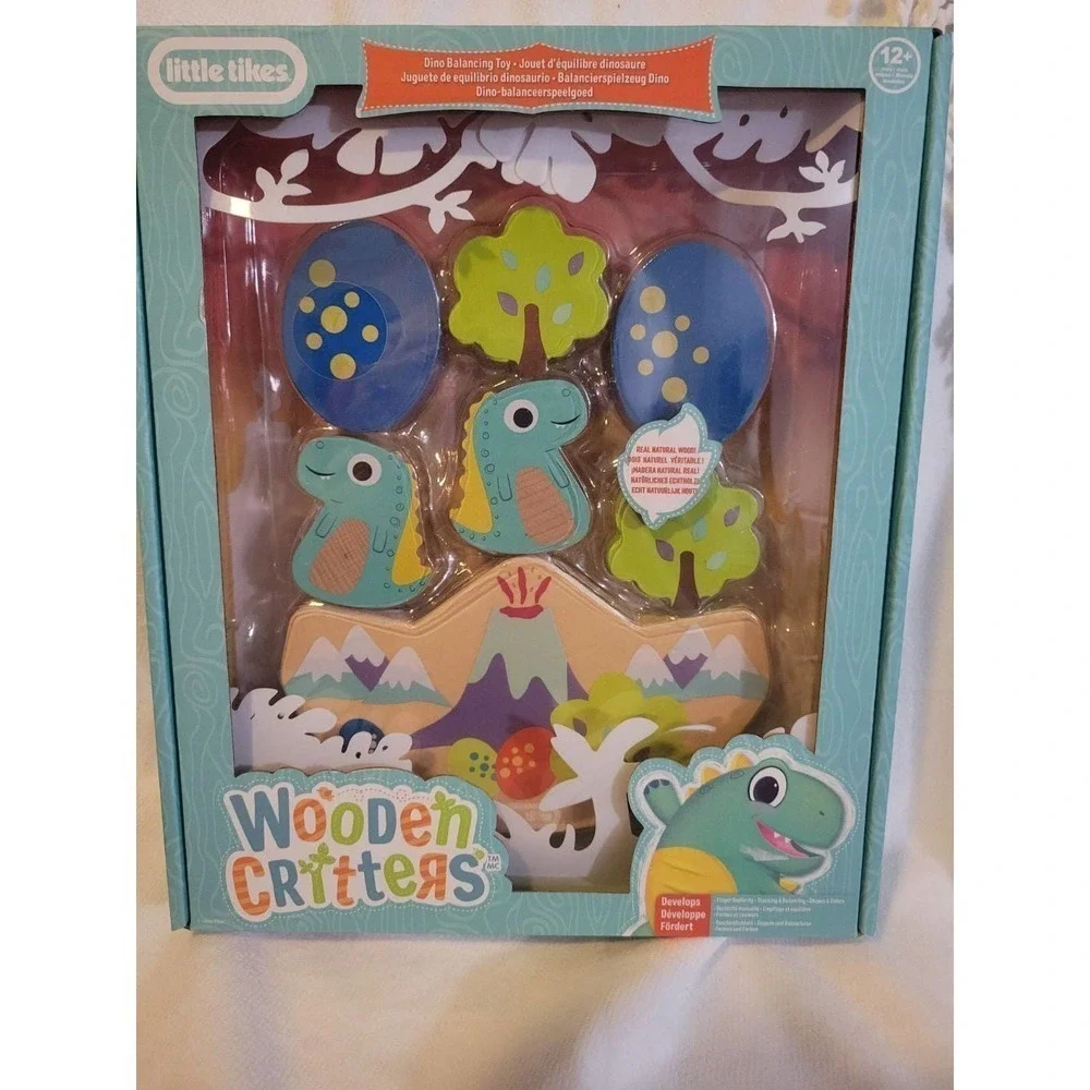 Wooden critters blocks